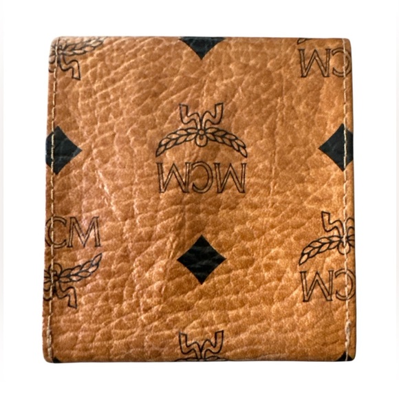 MCM Tan Monogram Coin Pouch - Picture 2 of 8